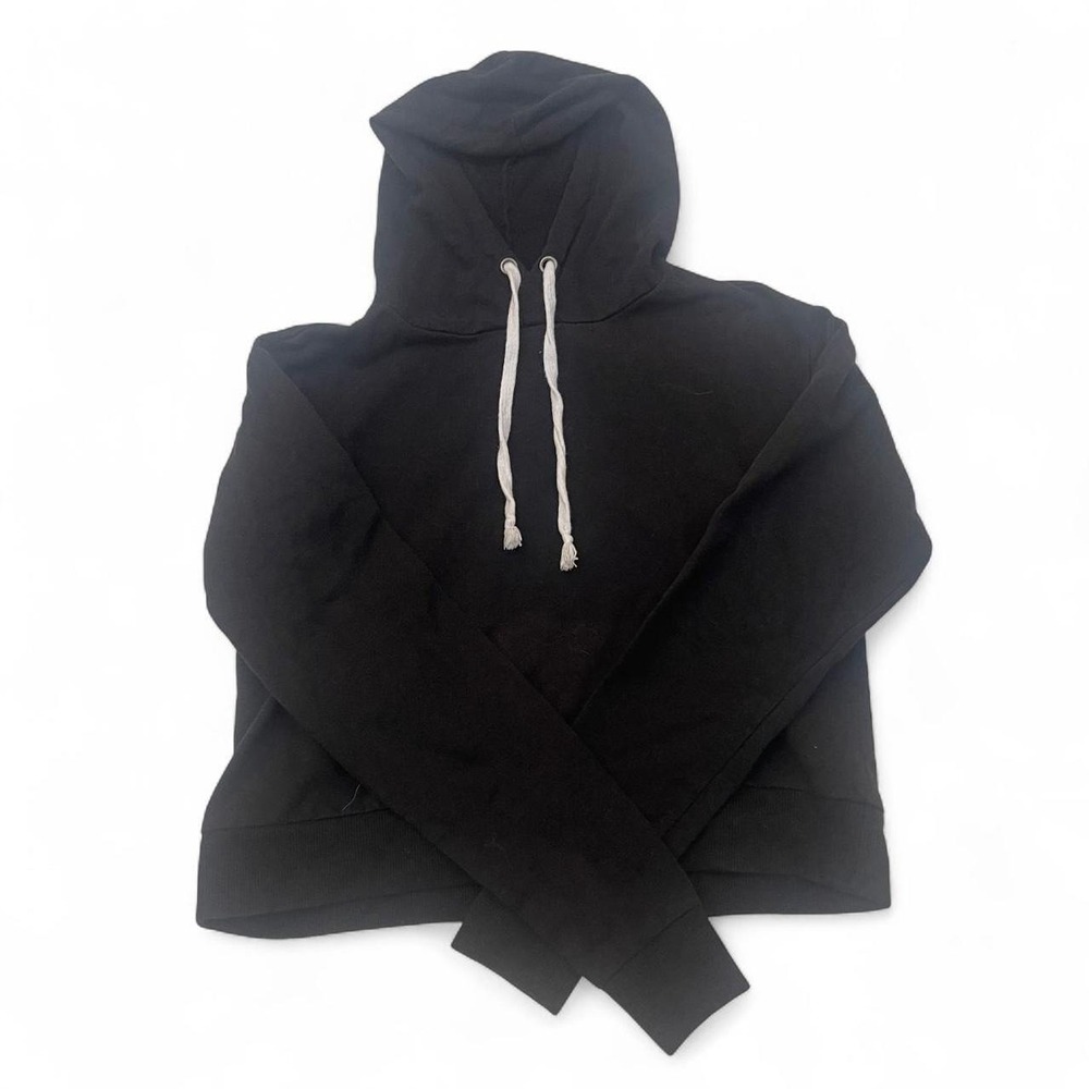 Full tilt cropped essentials black hoodie size xs